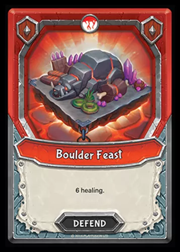 Boulder Feast — Lightseekers card