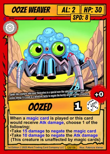 Ooze Weaver — WARD card