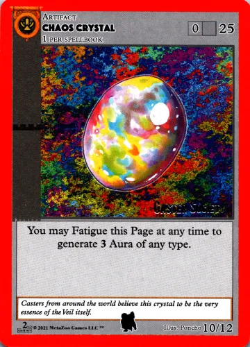Chaos Crystal? — MetaZoo card