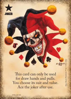 Joker [black] — Doomtown card