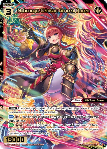 Nobunaga, Crimson General Queen — WIXOSS card